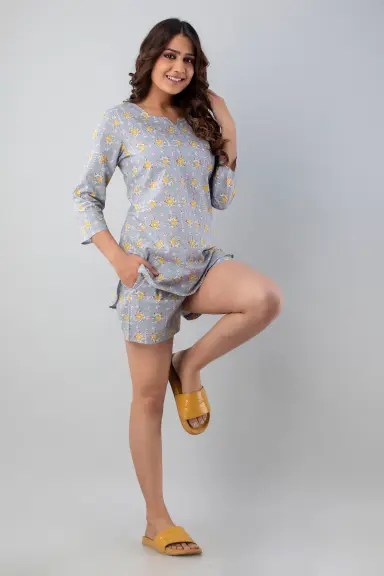 Printed Short For Women